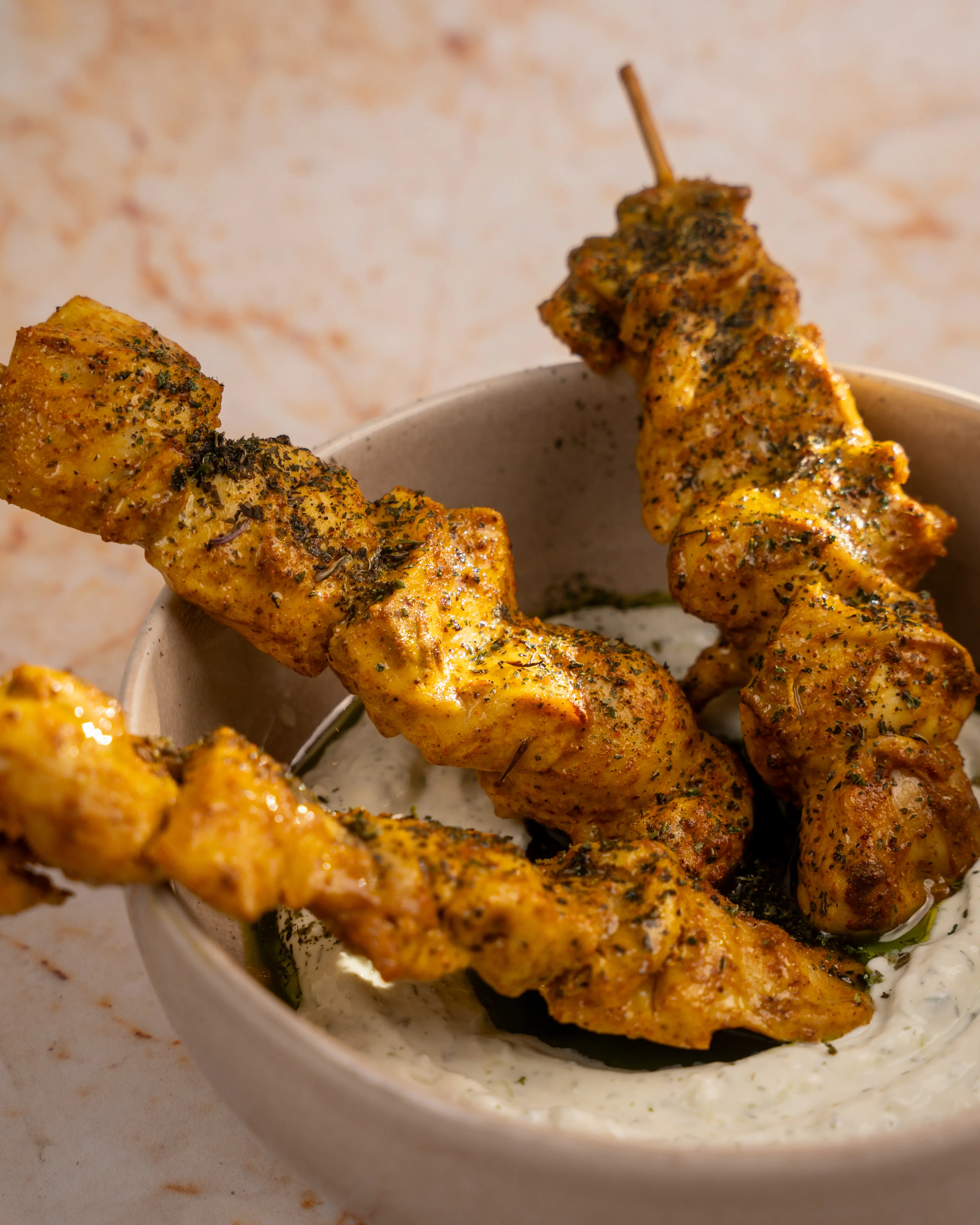 Chef-crafted Auri food